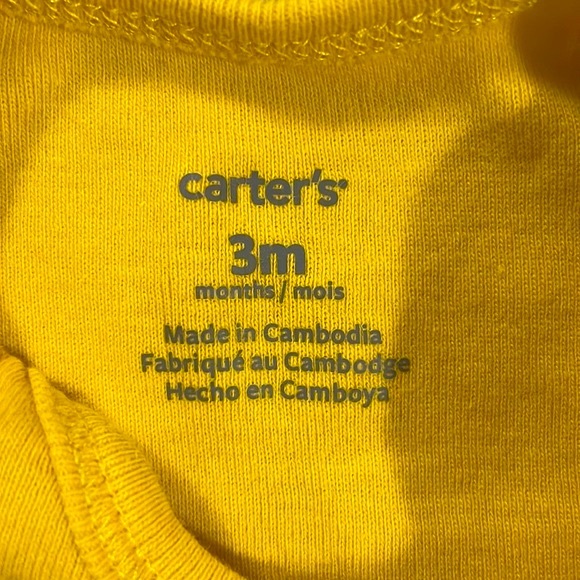 Carter's short sleeve bodysuits- pack of 3 - Picture 8 of 8